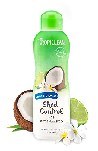 Best Cat Shampoo for Shedding: Top 5 Picks to Reduce Fur Loss 5 TropiClean Deshedding Dog Shampoo, Fast-Acting Shedding Control & Coat Softener, Puppy Safe, Made in USA, Lime & Coconut Scent, Cat Friendly, 20oz.