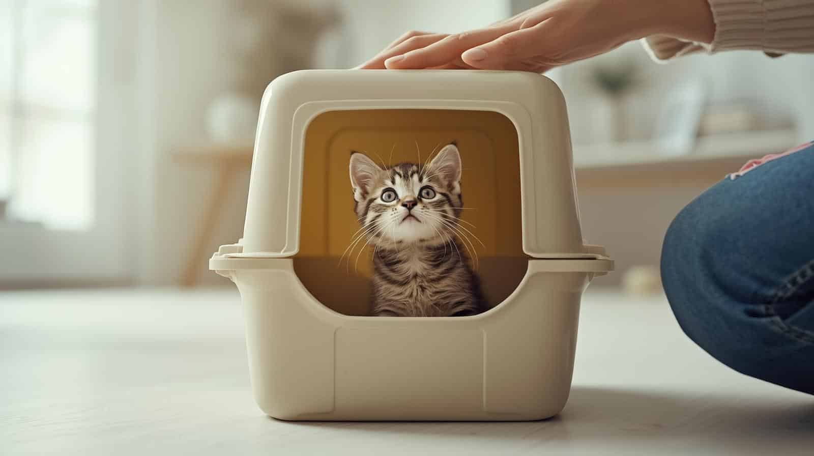 View of How to Potty Train a Kitten: 5 Easy Steps for Fast Success